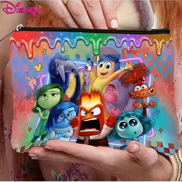 Inside Out Toiletry Makeup Canvas Bag - Picture 5 of 6